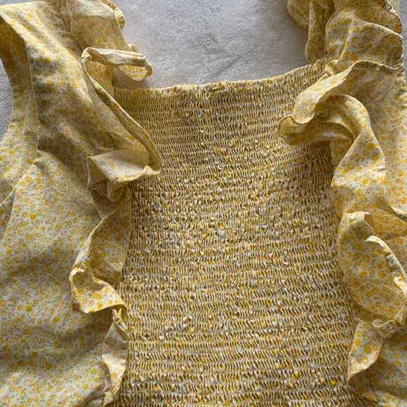 💛Floral Cotton Poplin Dress - Picture 11 of 11